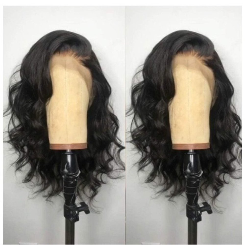 Short Wavy Lace Front Wig